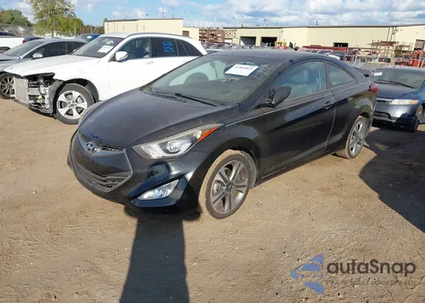 2014 Hyundai Elantra из США, поврежденный, VIN KMHDH6AH8EU024611